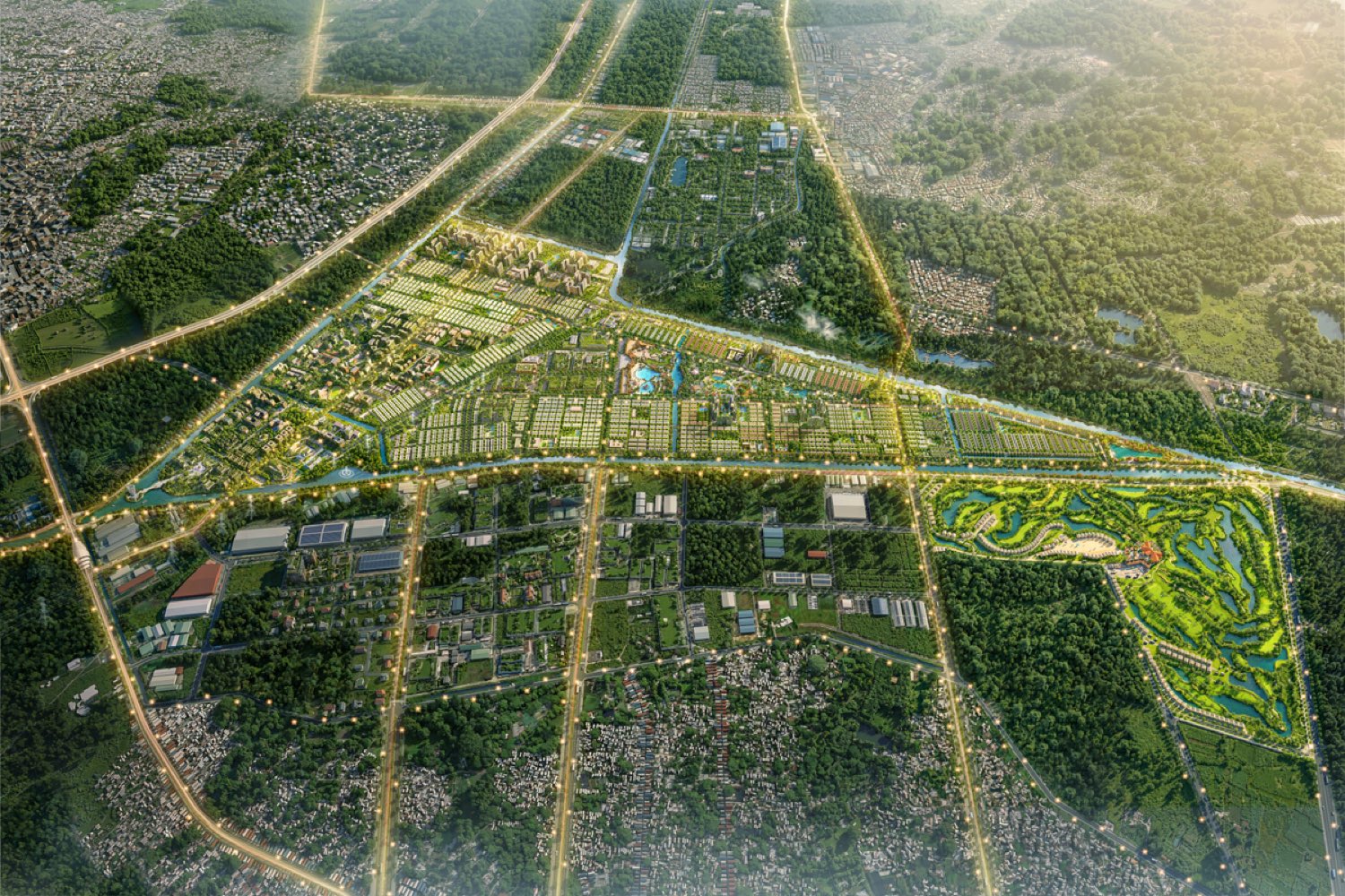 Phối cảnh tổng thể Vinhomes Sài Gòn Park